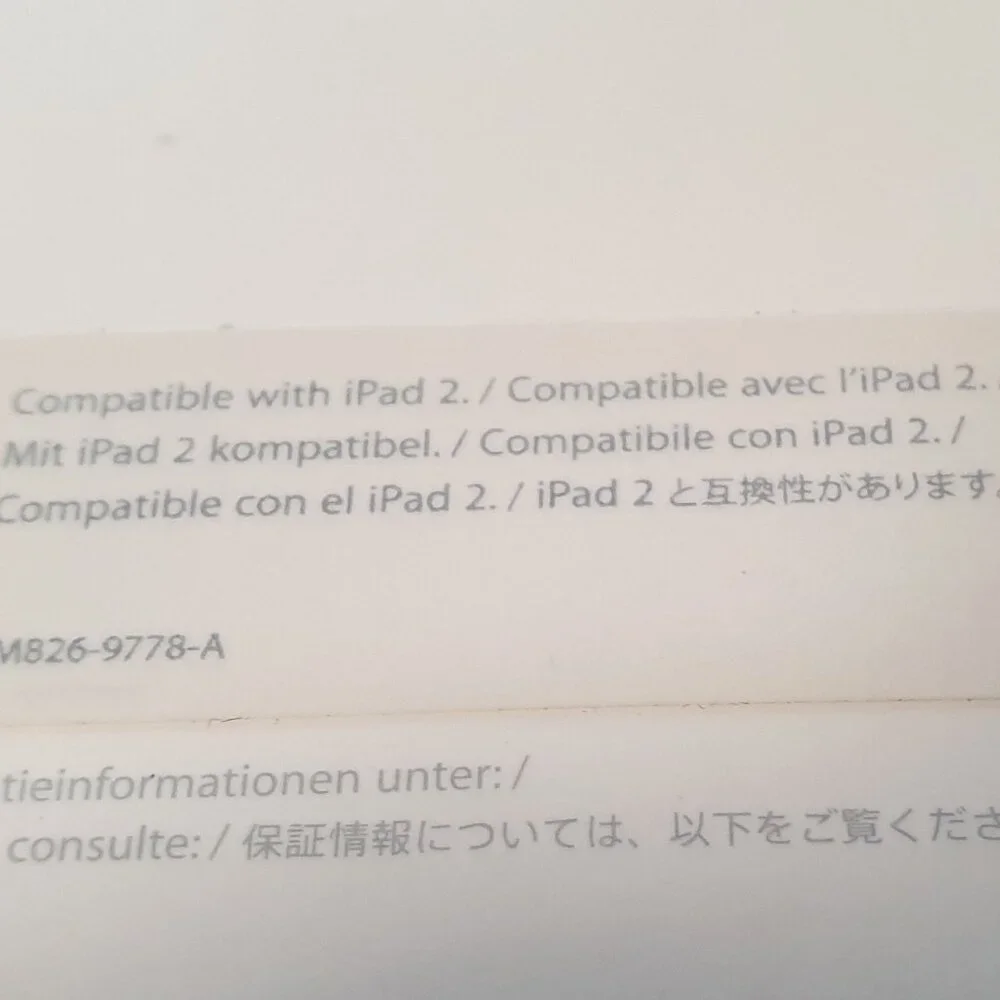 NEW iPad smart cover